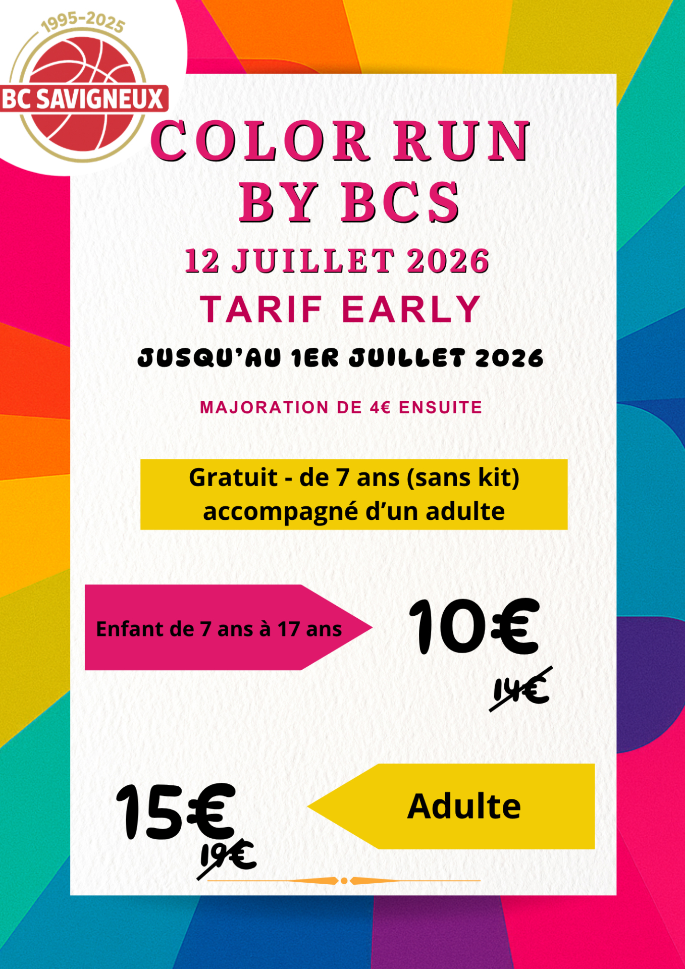 Color run by bcs 4